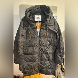 Orolay Winter Down Coat Puffer with Hood in Black